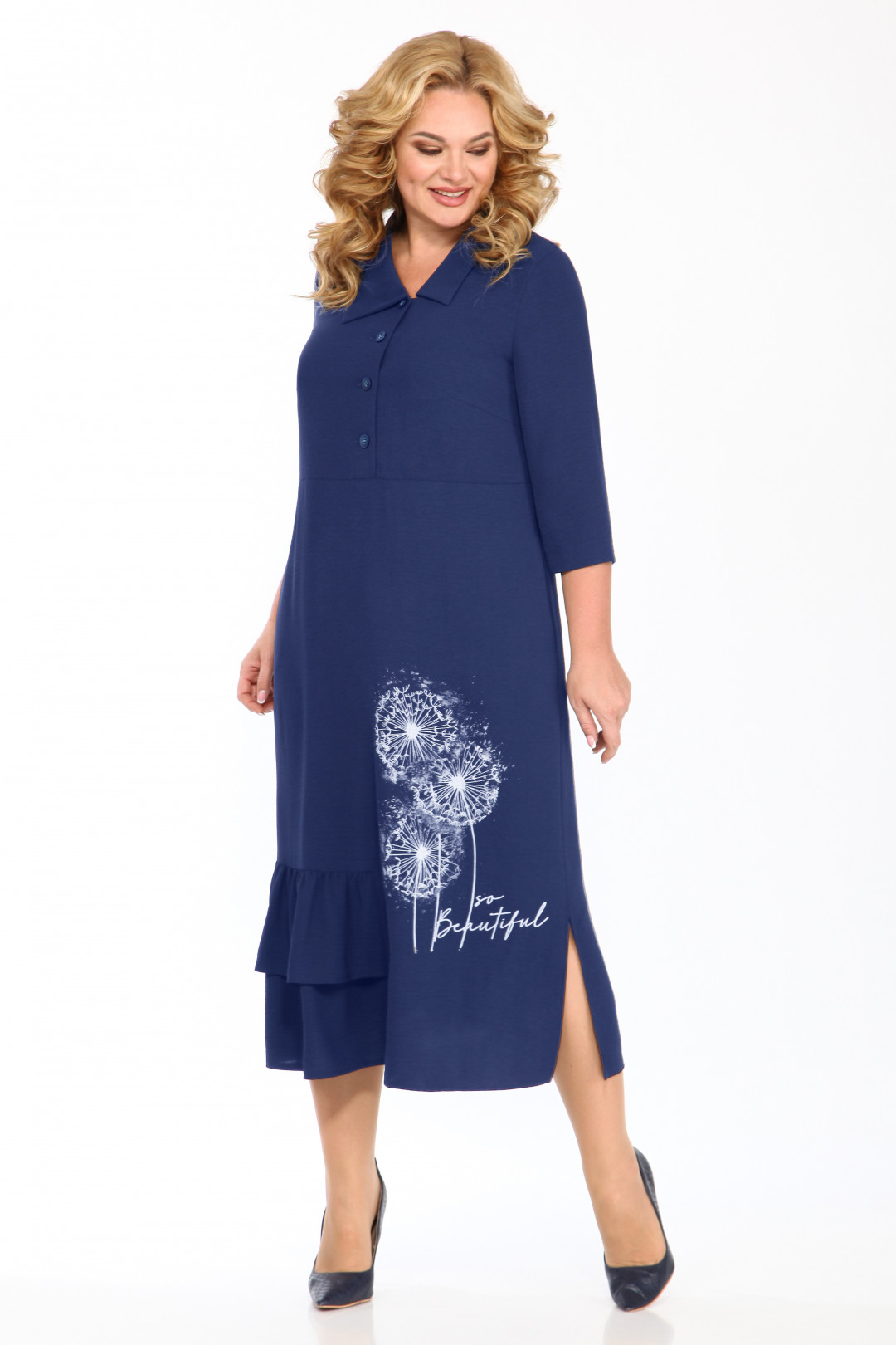 Платье Matini 3.1542 синий - фото 5